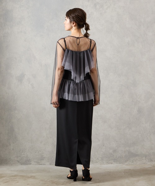 「AIMER」 コンビワンピース SMALL ベージュ レディース_画像7