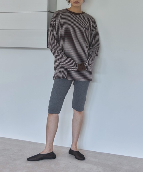 「feepur」 イージーパンツ MEDIUM ブラック レディース_画像2
