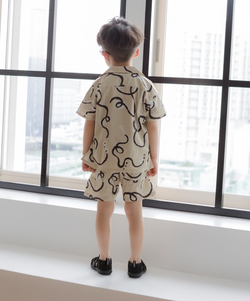 「MAKE YOUR DAY」 「KIDS」ショートパンツ 140 ベージュ キッズ_画像4
