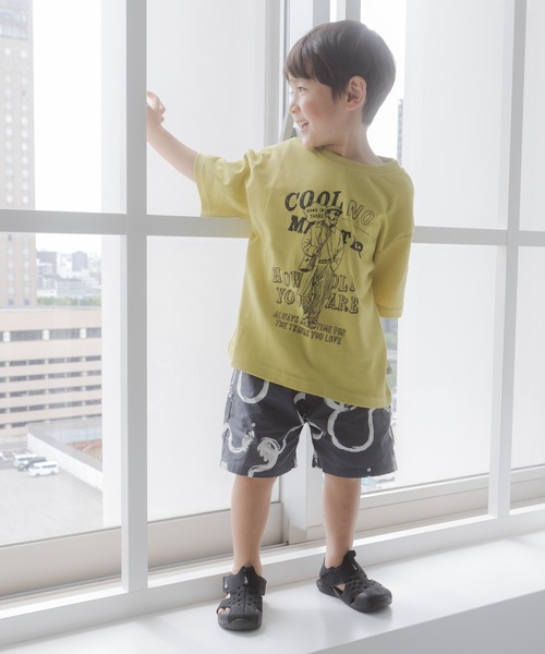 「MAKE YOUR DAY」 「KIDS」ショートパンツ 140 ベージュ キッズ_画像7