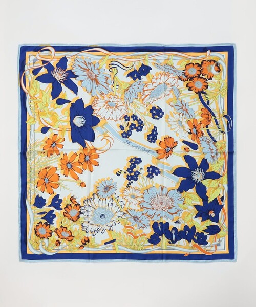 manipuri（マニプリ） スカーフ バンダナ manipuri FLOWER シルク