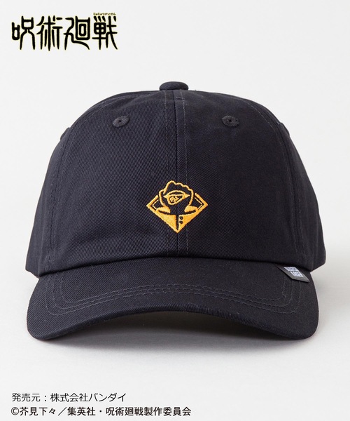 LB/S キャップ 帽子 「呪術廻戦」ロゴ刺繍キャップ メンズ