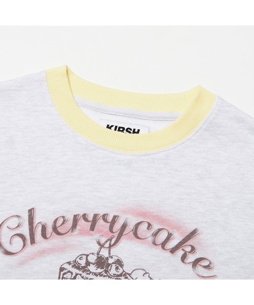 トレーナー スウェット KIRSH CHERRY CAKE GRAPHIC RIB POINT