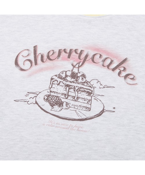 トレーナー スウェット KIRSH CHERRY CAKE GRAPHIC RIB POINT