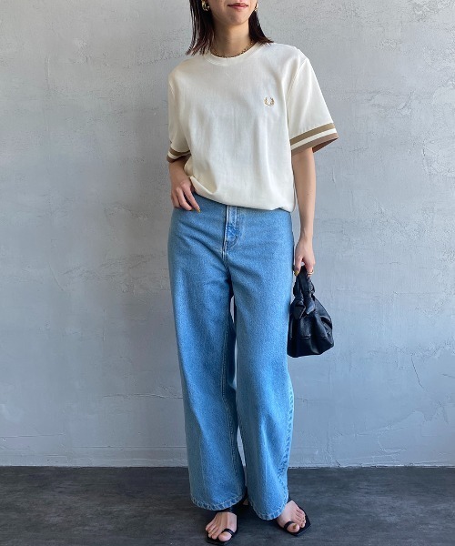 FRED PERRY（フレッドペリー） tシャツ 半袖 ボールドティップライン