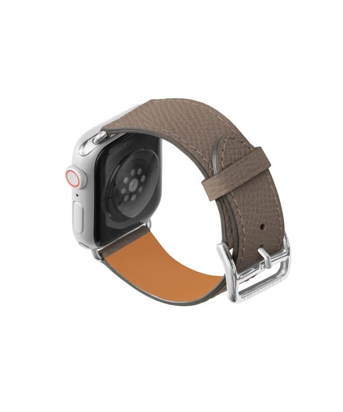 腕時計 ノービレ Apple Watch レザーバンド「38mm/40mm/41mm/42mm， S/Mサイズ」 (アダプター：シルバー) レディースの画像