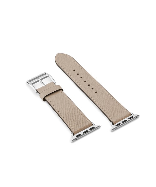 腕時計 ノービレ Apple Watch レザーバンド「38mm/40mm/41mm/42mm， S/Mサイズ」 (アダプター：シルバー) レディースの画像