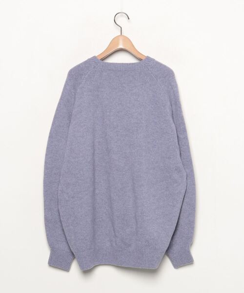H BEAUTY&YOUTH UNITED ARROWS 長袖ニット L ブルー メンズ : ZOZOTOWN 