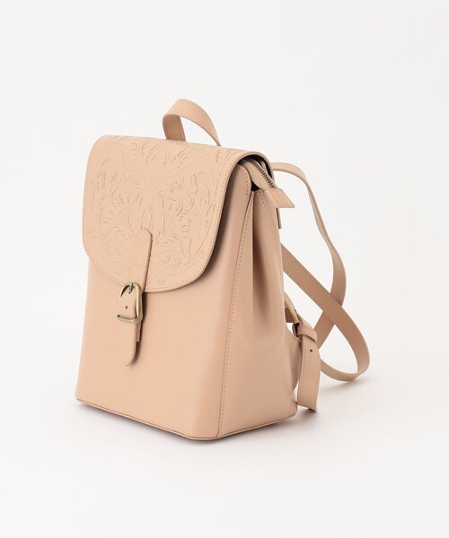美品 ✨カービングトライブス リュック ライトベージュ/21 Carving Backpack（バックパック/リュック）｜CARVING TRIBES