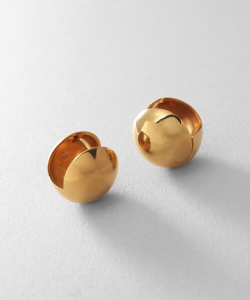 COCOSHNIK（ココシュニック） ピアス シルバー ハギーピアス ボールS