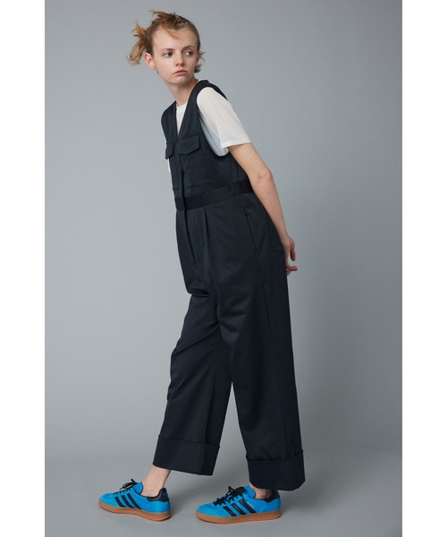 HeRIN.CYE サロペット オーバーオール V neck all in one Vネック