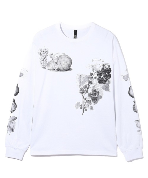 SILAS tシャツ FRUITS PRINT WIDE L/S TEE メンズ レディース