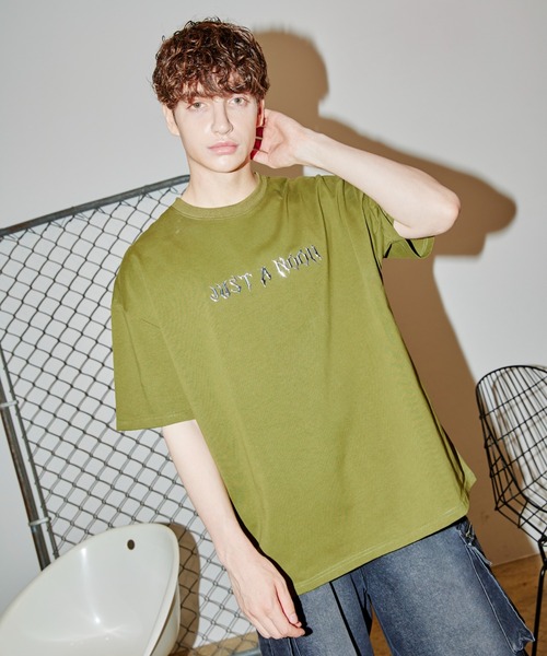 tシャツ メタリックロゴBIG T レディース メンズ
