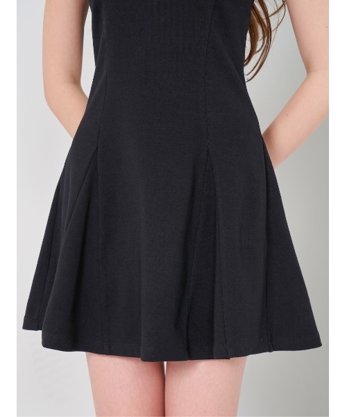 Darich　ダーリッチ カットフレアミニワンピース Darich カットフレアミニワンピース DOT - メルカリ