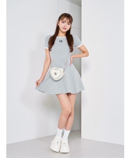 Darich ワンピース カットフレアミニワンピース : ZOZOTOWN