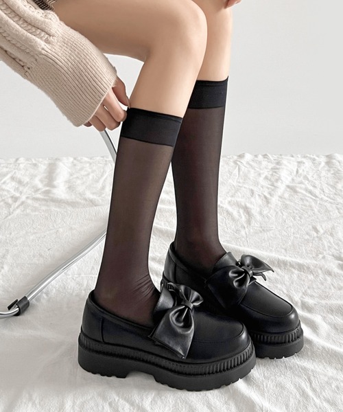 Shoes in Closet（シュークロ） ローファー 「新色追加」軽量厚底 2段