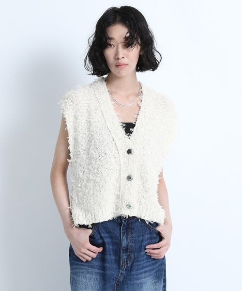 ベスト ジレ 「eL」3G Mix Tull Gilet/137283 レディース ベスト ジレ 「eL」3G Mix Tull Gilet/137283 レディース