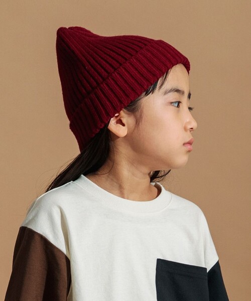 branshes（ブランシェス） ニット帽 ニットキャップ シンプルニット帽