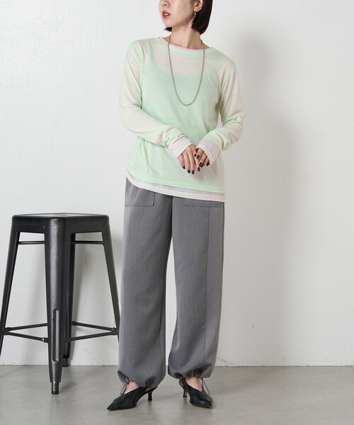 oaf シアーロンT 2枚セット Jena espace merveilleux tシャツ 「ぴらこカラー登場」2セット