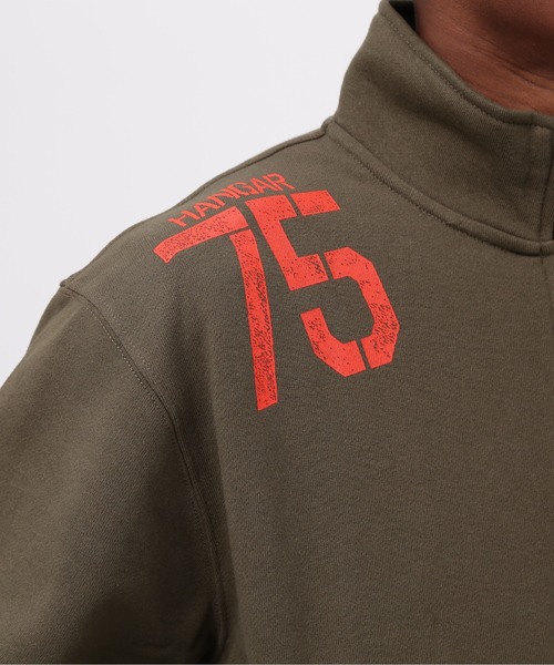 トレーナー スウェット 「WEB＆DEPOT限定」REMODEL DESIGN STAND ZIP SWEAT / リモデル デザイン スタンドジップ | AVIREX | 21