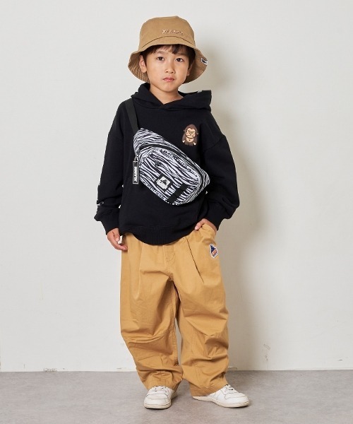 未使用！　x-large kids スウェット　パーカー　フード　トレーナー XLARGE KIDS パーカー ファニーゴリラパーカー キッズ 子供服