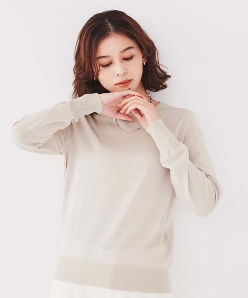 UNTITLED（アンタイトル） ニット セーター 「アンサンブル可能/8色