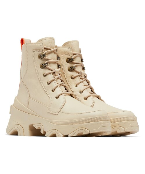 SOREL」 ハイカットスニーカー 24.0cm アイボリー レディース 