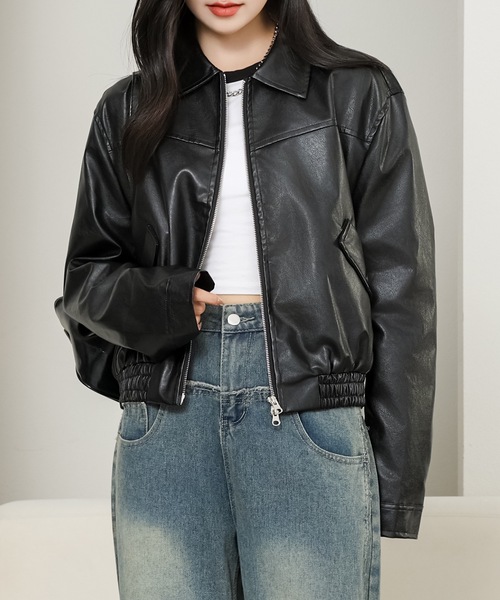 Lace Ladies（レースレディース） ブルゾン アウター ダブルジップ