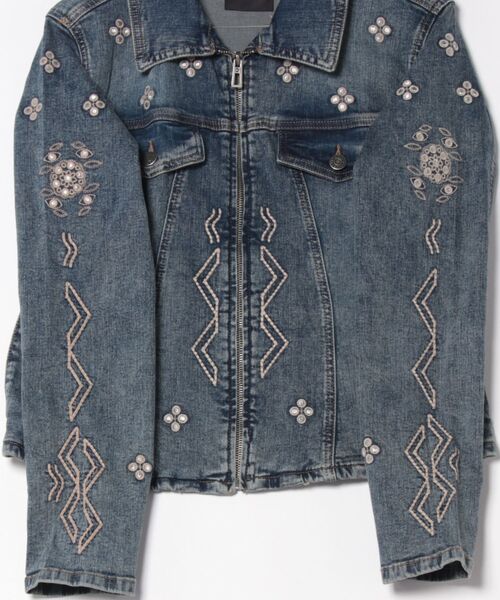【DESIGUAL】レディース デニムジャケット Desigual デニムジャケット gジャン DENIMTACHAS レディース
