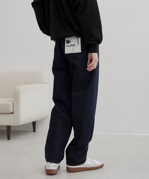 coen（コーエン） ワイドパンツ ジーンズ 「C.DENIMS」デニムタック