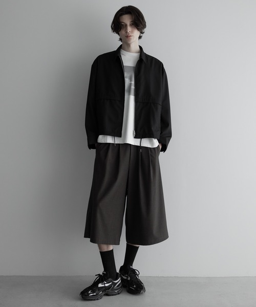 remer コート ジャケット loose shadow check short jacket / ルーズ 
