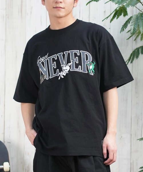 FORGET NEVER tシャツ 「ムラサキスポーツ限定」FORGET NEVER/フォー