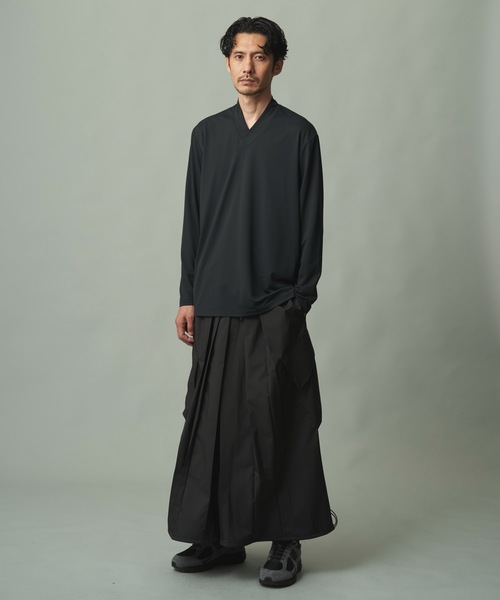 和ROBE ワイドパンツ カーゴパンツ WAROBE / SOFT THREE LAYER EASY