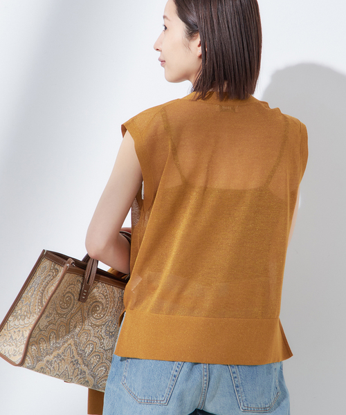 ベスト ジレ ショルダータック クロップドベスト レディース ベスト ジレ ショルダータック クロップドベスト レディース