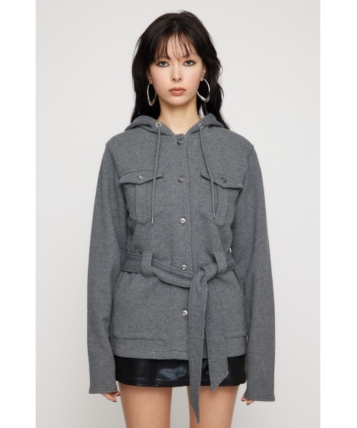 LAGUA GEM コート アウター HOODIE SWEAT ジャケット レディース
