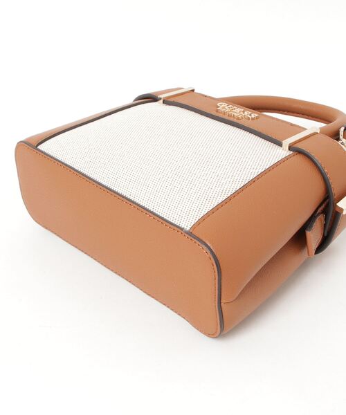 訳ありGUESS LAゲスUS限定miniサッチェルショルダーバッグ CERELIA Mini Shoulder Satchel ショルダーバッグ サッチェル | GUESS