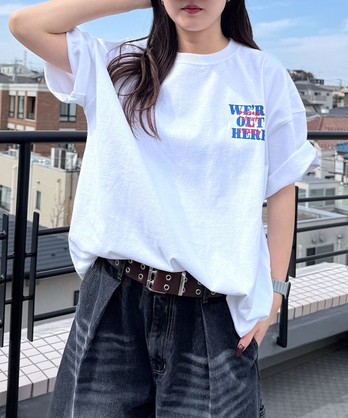 PBLIM tシャツ 「UNISEX」エンブロイダリーロゴTシャツ