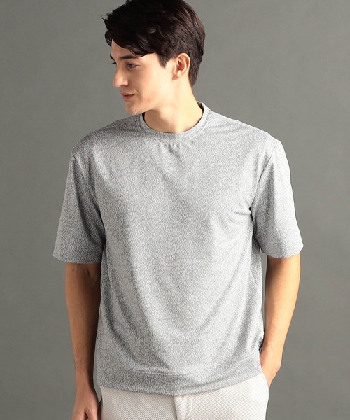 MONSIEUR NICOLE（ムッシュニコル） tシャツ メランジジャカード