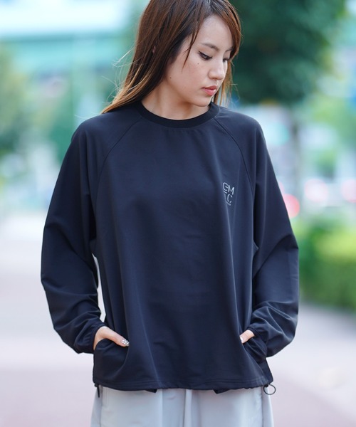 THE MILES tシャツ GYMTEC 4WAYストレッチワークアウト長袖ピステ