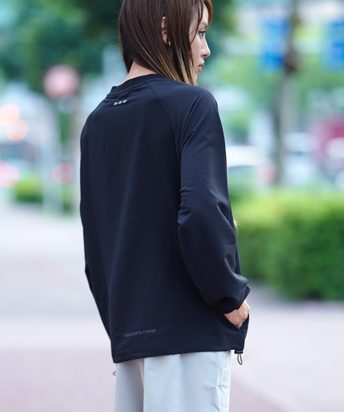 THE MILES tシャツ GYMTEC 4WAYストレッチワークアウト長袖ピステ