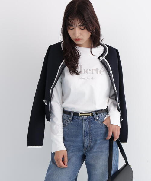 PINKY&DIANNE（ピンキー アンド ダイアン） カーディガン ボーダー