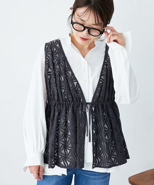 ベスト ジレ ブルースフィールドmade in France( Paris購入