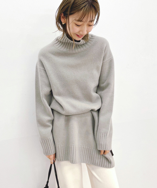 plage（プラージュ） ニットワンピース 36 ブラック レディース