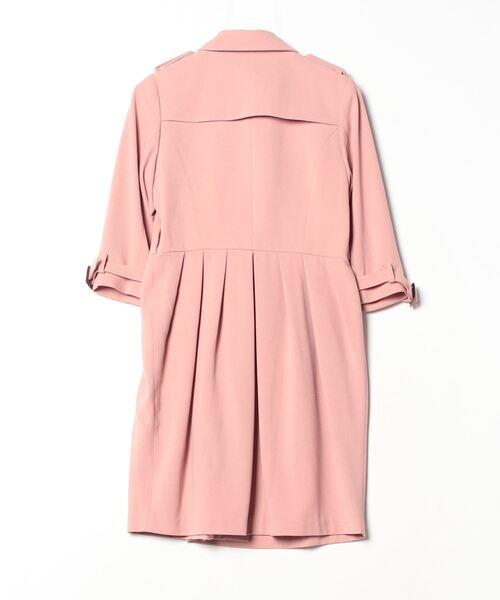 「MILLION CARATS」 トレンチコート M ピンク レディース_画像2