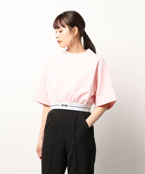 「MSGM」 スウェットカットソー X-SMALL ブラック レディース