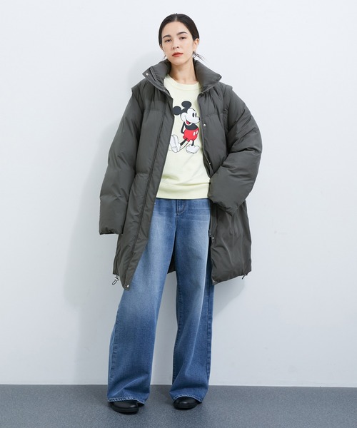 「LE CERCLE par rope'」 コート FREE カーキ レディース_画像9