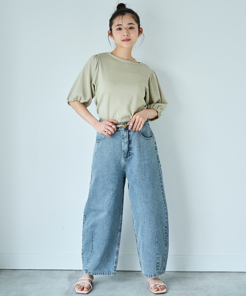 mil ジーンズ デニム デニムパンツ カーブデニムパンツ