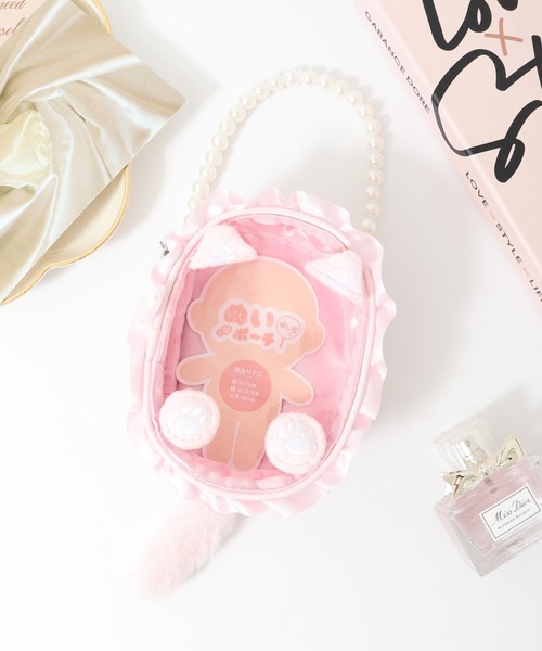 FUNALIVE（ファンアライブ） ポーチ Mineed by Oselネコミミ付ぬい