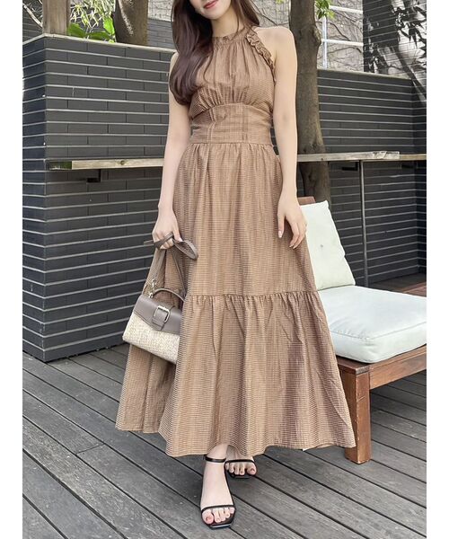 アメスリフリルシェイプワンピース dazzlin ワンピース アメスリフリルシェイプワンピース