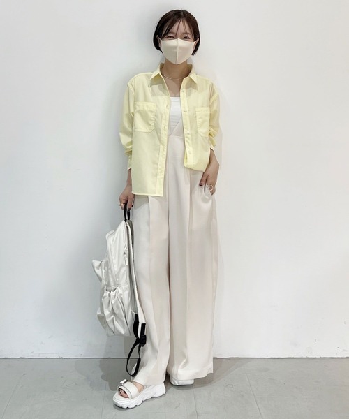 BAYFLOW サロペット オーバーオール 「低身長caho146cmさん